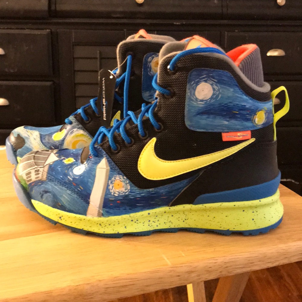 Nike “Van Gough” ACG shoes.